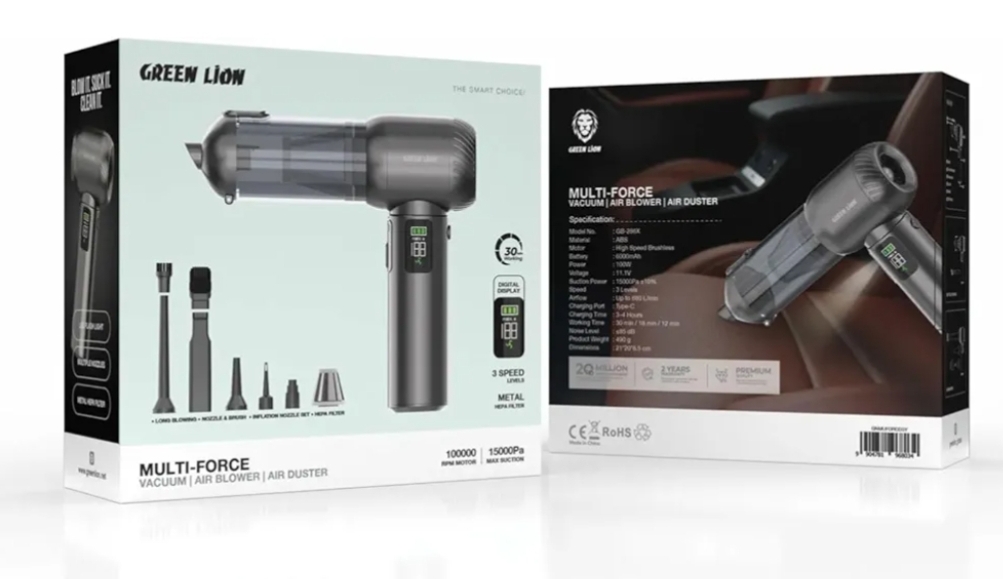 Green Lion Multi-Force Vacuum Air Blower and Air Duster