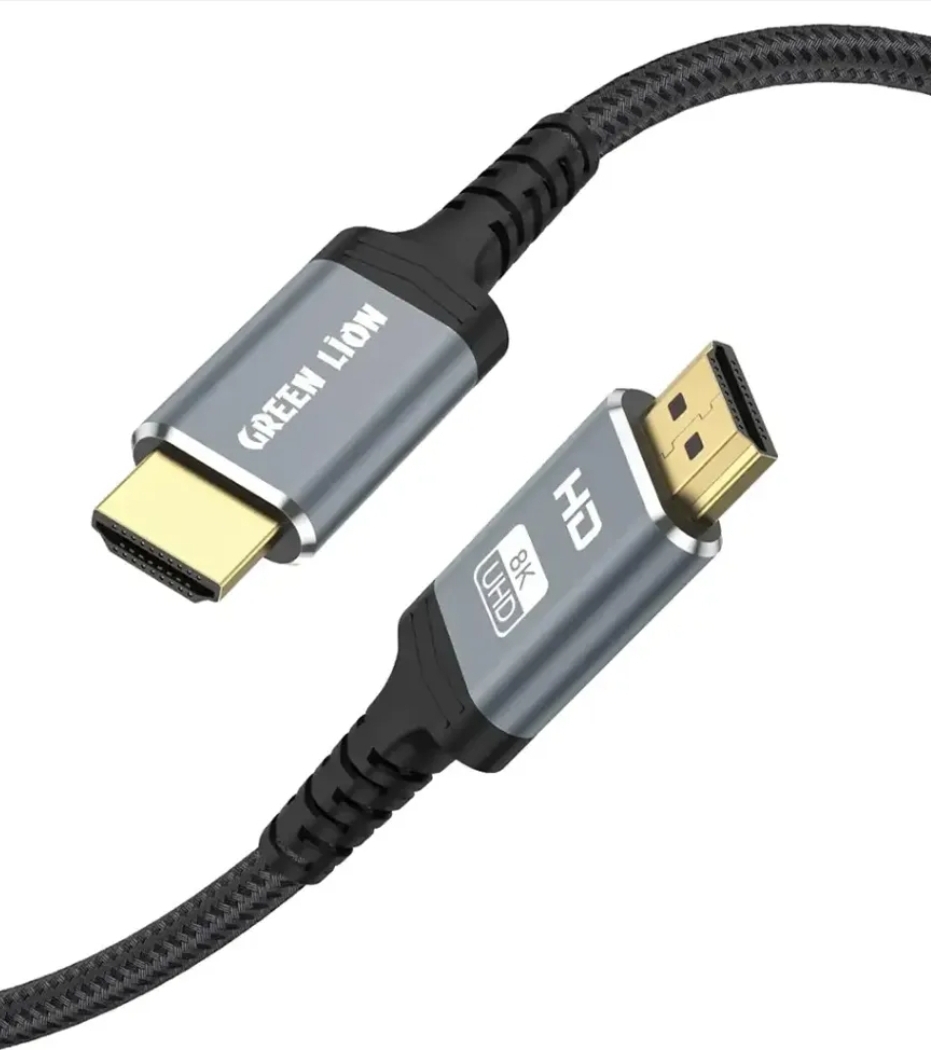 Green Lion 8K HDMI Cable 48Gbps 3m – Black